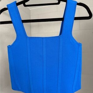 Zara Blue Women's Top